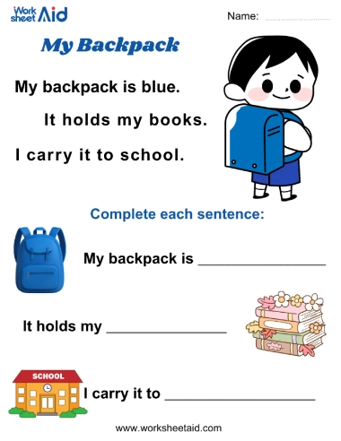 Everyday Objects -KD Reading comprehension