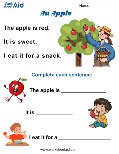 Food & Snacks - KD Reading comprehension