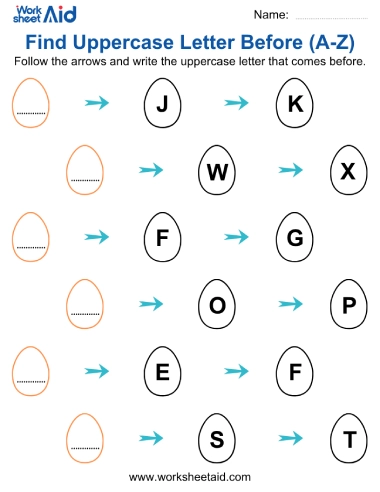 Missing Backward Uppercase Letter