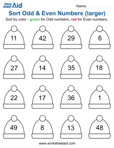 Sort Odd & Even large numbers